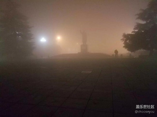 最近的霧霾天氣