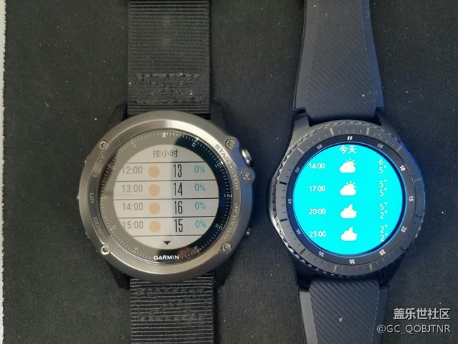 gear s3 與fenix3桌面插件對比及運動數(shù)據對比