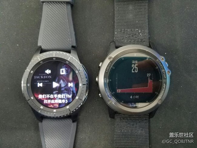 gear s3 與fenix3桌面插件對比及運動數(shù)據對比