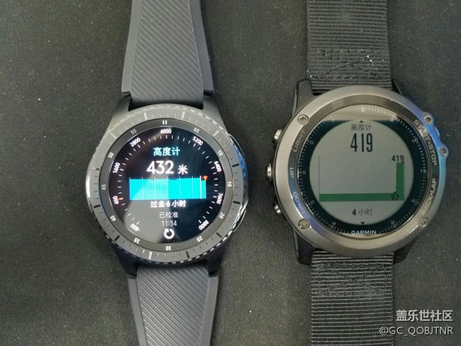 gear s3 與fenix3桌面插件對比及運動數(shù)據對比