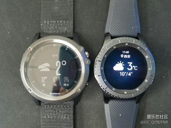 gear s3 與fenix3桌面插件對比及運動數(shù)據對比
