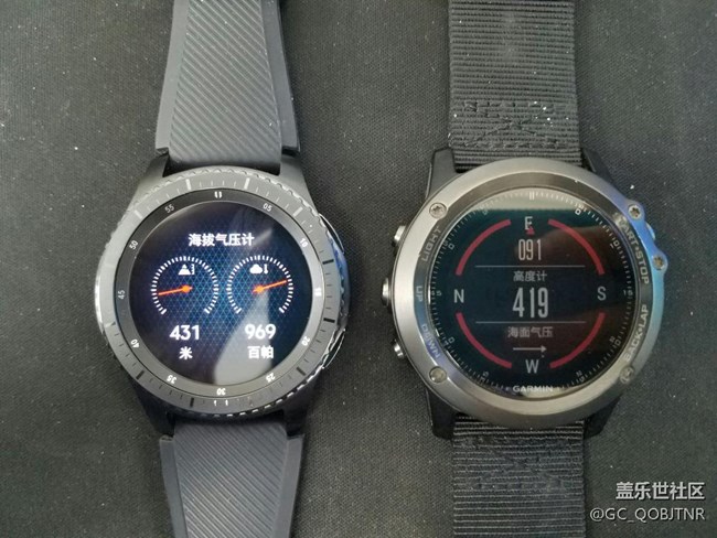 gear s3 與fenix3桌面插件對比及運動數(shù)據對比