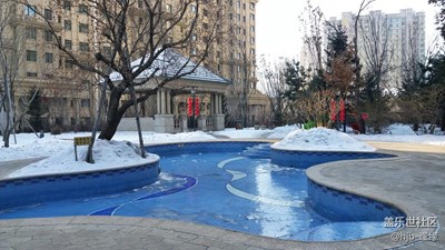 【冬天的顏色】+哈爾濱+小區(qū)內(nèi)的冬天
