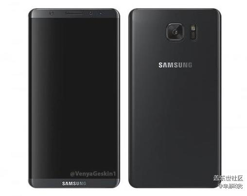 三星Galaxy S8高清渲染圖再曝光 超高屏占比你喜歡嗎？