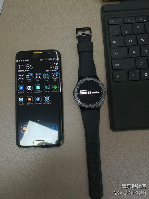 gear s3終于收到了！