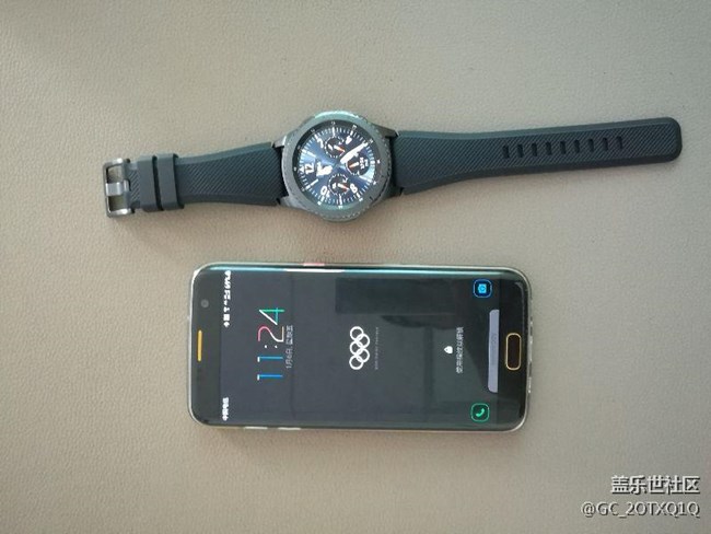 gear s3終于收到了！