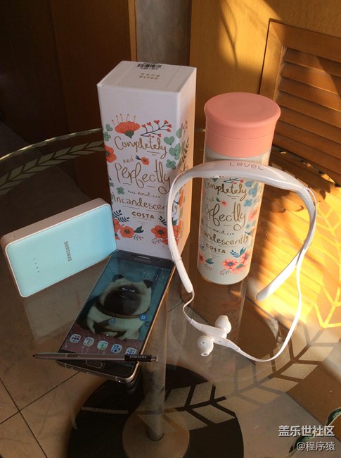 1星幣抽到的保溫杯，收到啦！