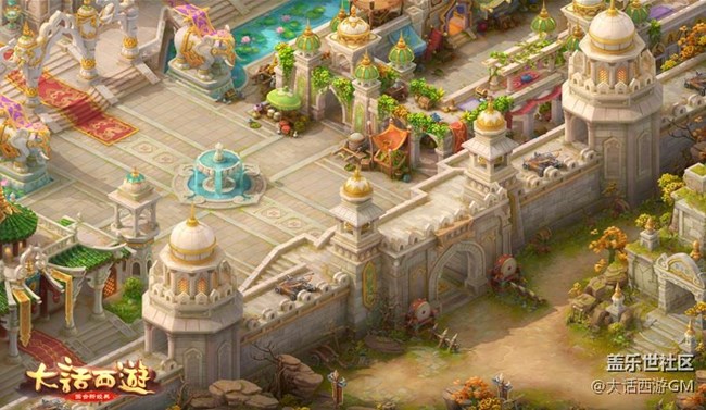 《大話西游》手游全新場(chǎng)景地圖曝光
