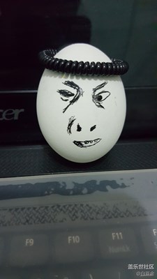 自己繪制的蛋蛋人