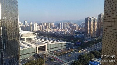 深圳會(huì)展中心一角