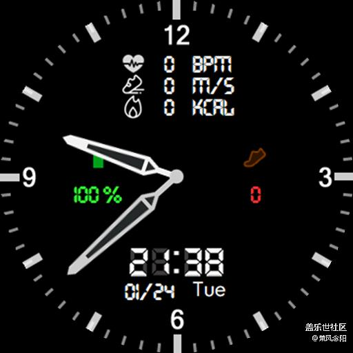 【免費表盤】Black-5.0-S 升級版 測試發(fā)布