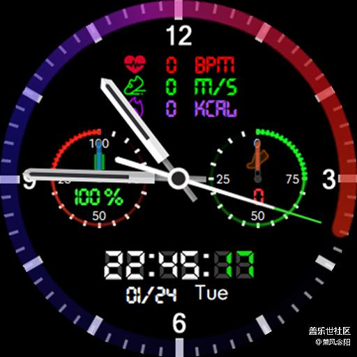 【免費表盤】Black-5.0-S 升級版 測試發(fā)布