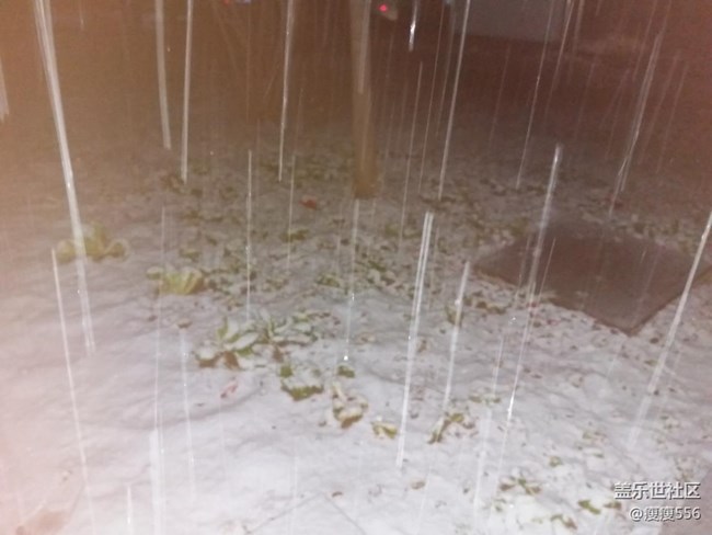 下雪啦！