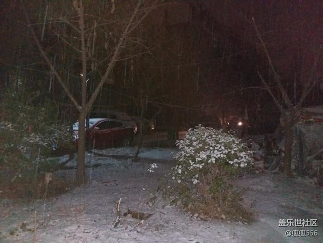 下雪啦！