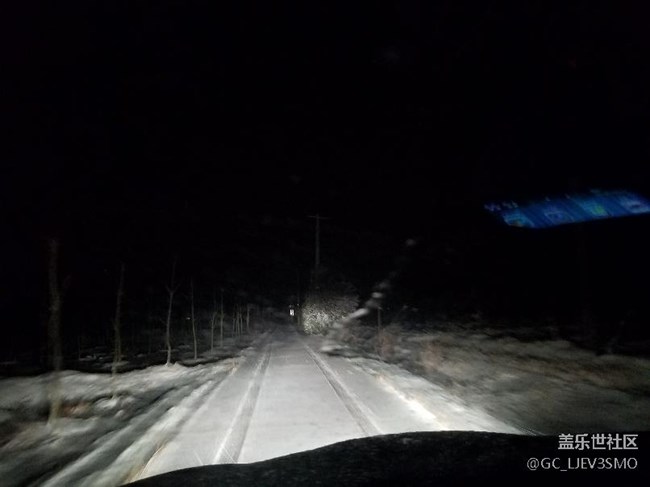 突然下起了雪