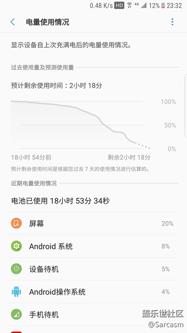 S7E 7.0 Beta7 續(xù)航測試記錄貼