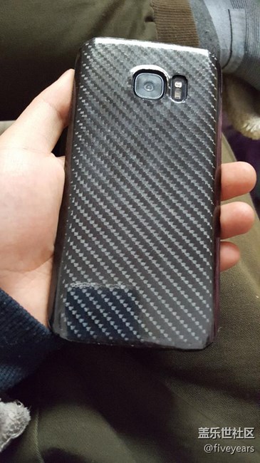s7自制仿碳纖維殼