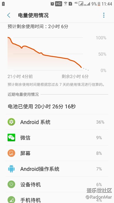 Beta7這個(gè)版本的續(xù)航是去年5月到現(xiàn)在最差的一個(gè)