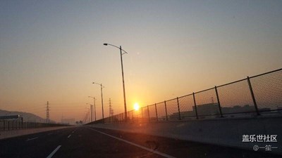 城市的早上，