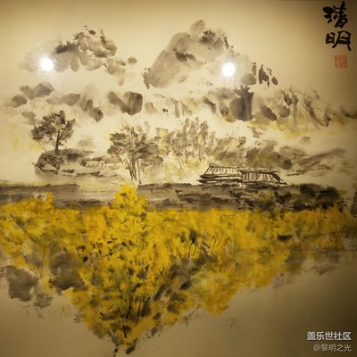 深圳大芬美術(shù)展——中國畫，二十四節(jié)氣之清明