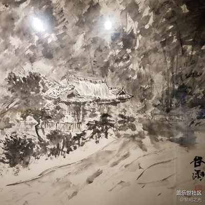 深圳大芬美術展——中國畫，二十四節(jié)氣之谷雨