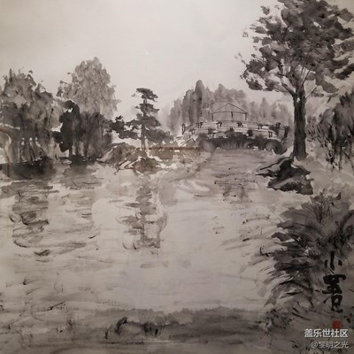 深圳大芬美術展——中國畫，二十四節(jié)氣之小暑
