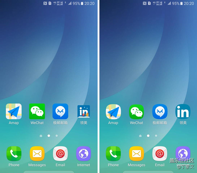 像這樣的圖標(biāo)才算一致體驗吧