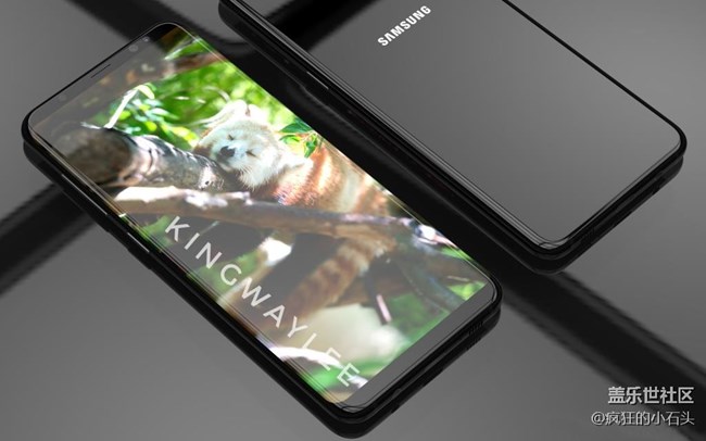 黑紫藍三星S8三色渲外形美絕了