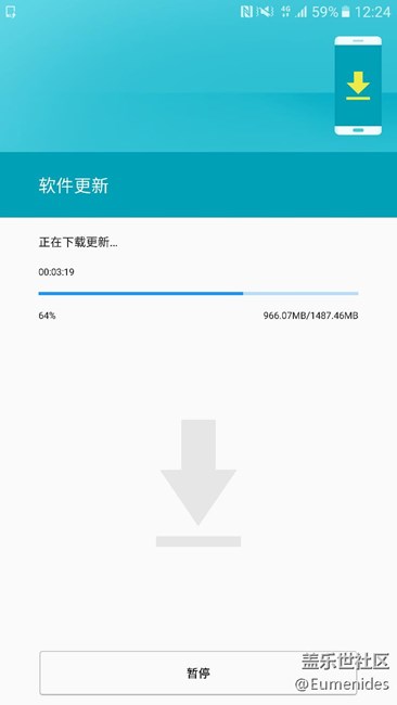 幸好早上機(jī)靈  先點(diǎn)下載 在暫停