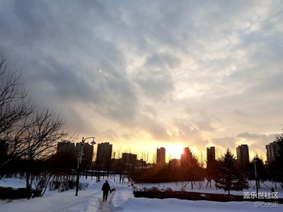 長春的初春還是很冷的