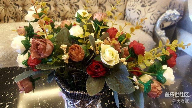 假花，手機(jī)也能拍大片