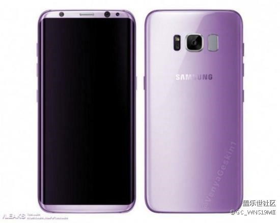 紫羅蘭三星Galaxy S8巴西曝光