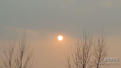 落日