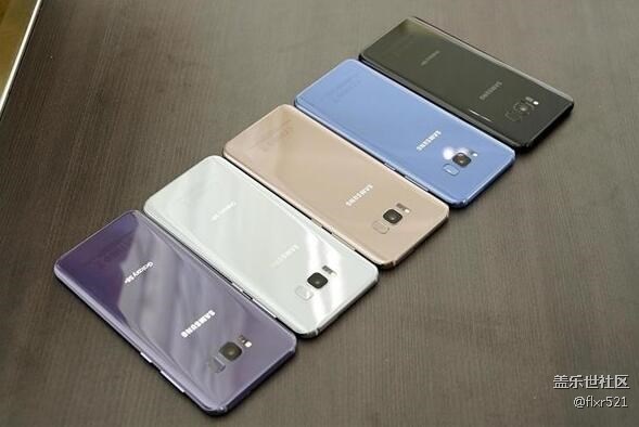 曲面無邊界，三星S8/S8+ 5款顏色高清圖賞