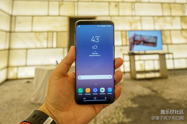 三星蓋樂(lè)世S8真機(jī)圖賞，科技與藝術(shù)的完美結(jié)合