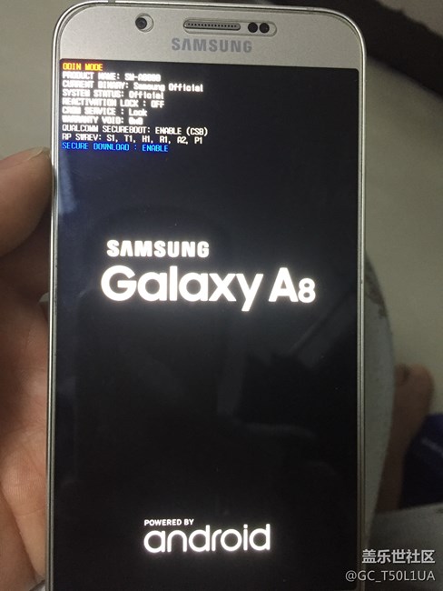 a8刷機(jī)前未解鎖，變磚了。