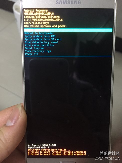 a8刷機(jī)前未解鎖，變磚了。