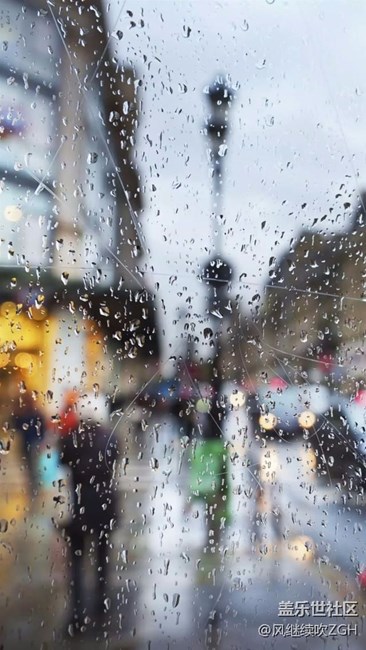 滴答滴答雨滴手機壁紙