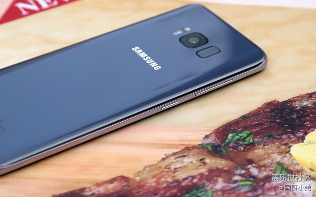 三星S8煙晶灰圖賞：翩若驚鴻 婉若煙晶