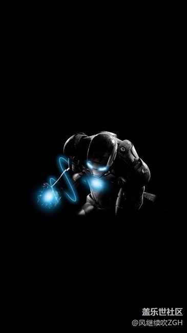 黑色鎖屏個性壁紙，一體感爆棚