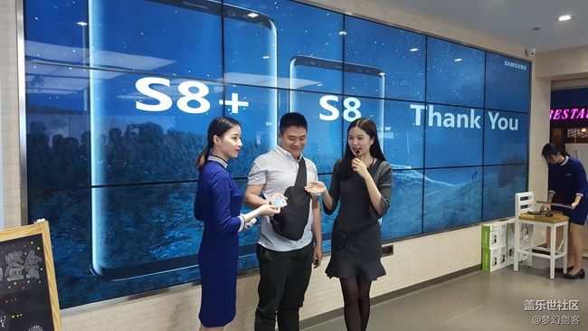廣州星部落搶先體驗(yàn)三星Galaxy S8