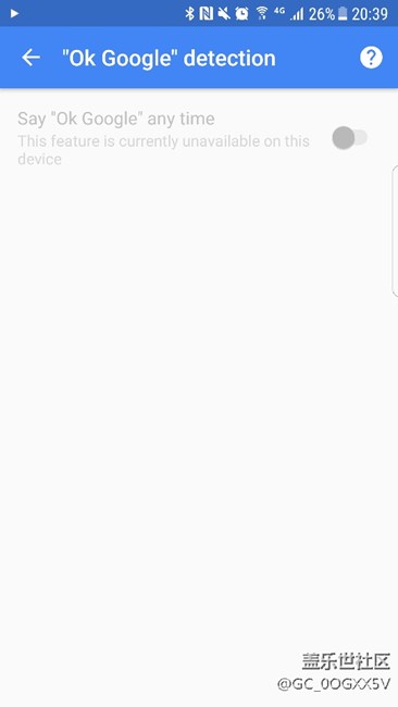 求助，OK Google 怎么開啟