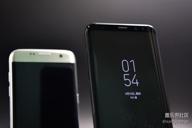 你是我的陪襯！三星S8+和S7 edge在一起，每天都要美美噠