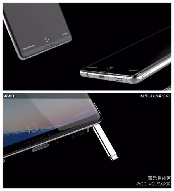 三星Note8宣傳視頻泄漏：雙攝＋正面指紋＋全面屏更曲更方！