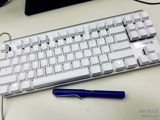 #我是極客# Cherry首款87鍵游戲鍵盤-MXBoard 8.0