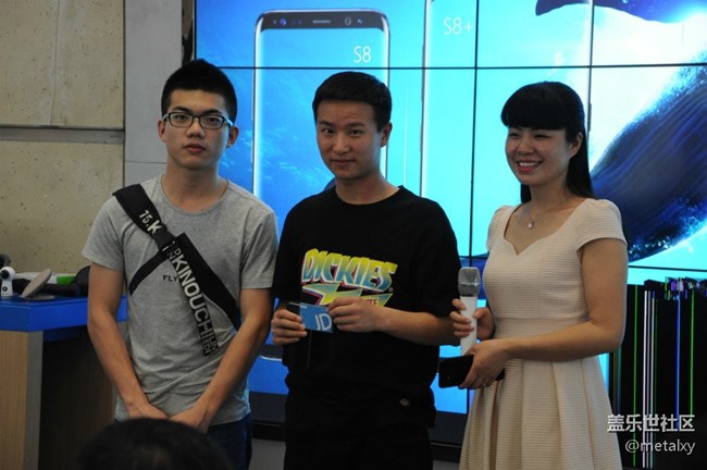 好基友手拉手，這是一篇有愛的文章---長沙三星S8品鑒會