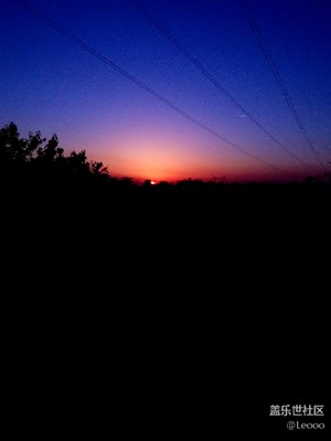 今天的夕陽(yáng)請(qǐng)留步