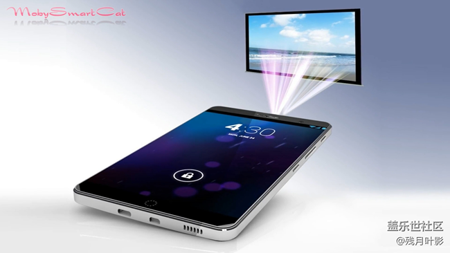 最強投影手機三星Galaxy BEAM3 2017高清渲染圖