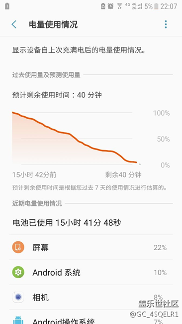 更新最新系統(tǒng)后的耗電情況