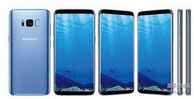 海天相接,水天一線，S8+青島嶗山海邊隨拍，這是霧嶼藍？